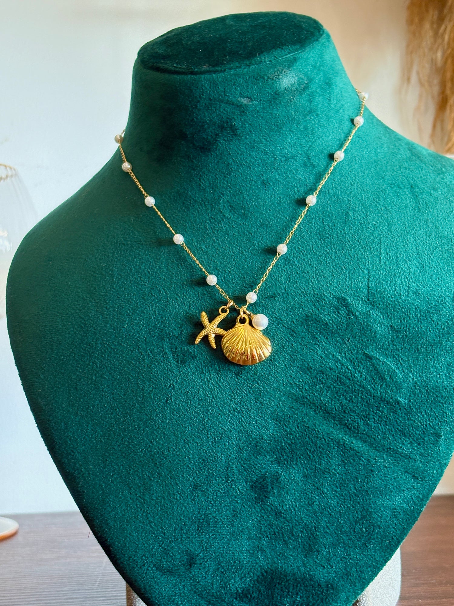 Marial Necklace - Waterproof, 18k Gold Plated