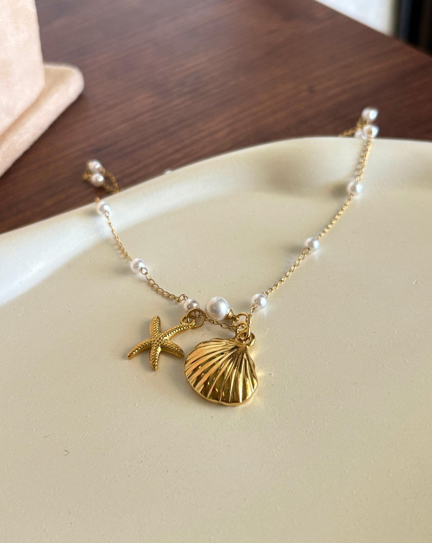 Marial Necklace - Waterproof, 18k Gold Plated