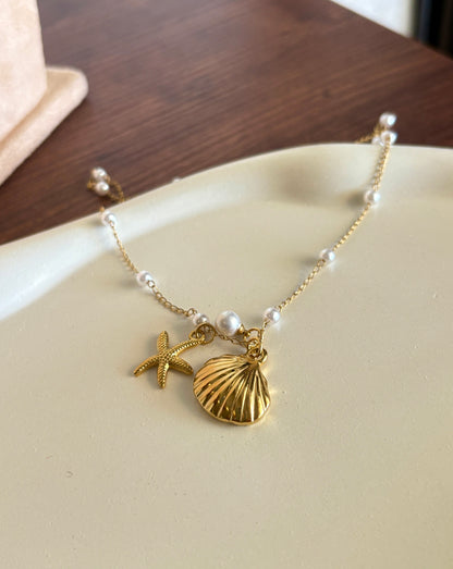 Marial Necklace - Waterproof, 18k Gold Plated