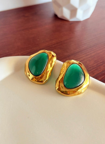 Arica Earrings - Waterproof, 18k Gold Plated