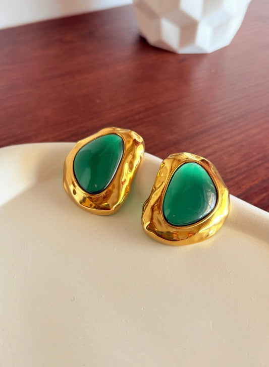 Arica Earrings - Waterproof, 18k Gold Plated