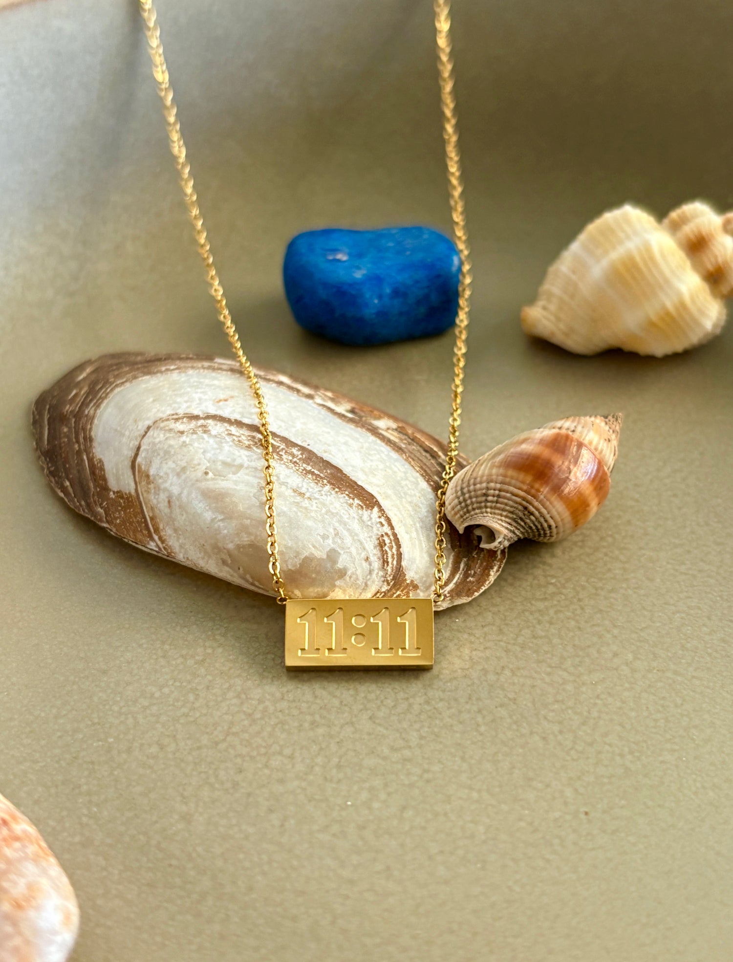 11:11 Necklace - Waterproof, 18k Gold Plated