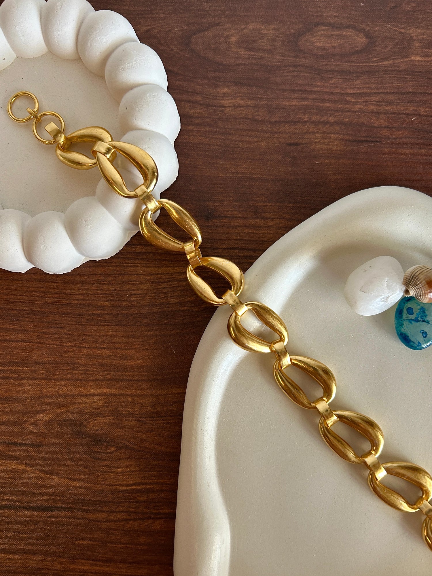 Alley Necklace - 18k Gold Plated, Anti Tarnish