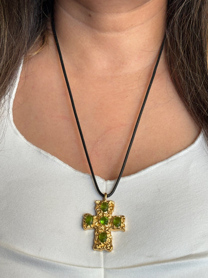 Cross Necklace - Waterproof, 18k Gold Plated