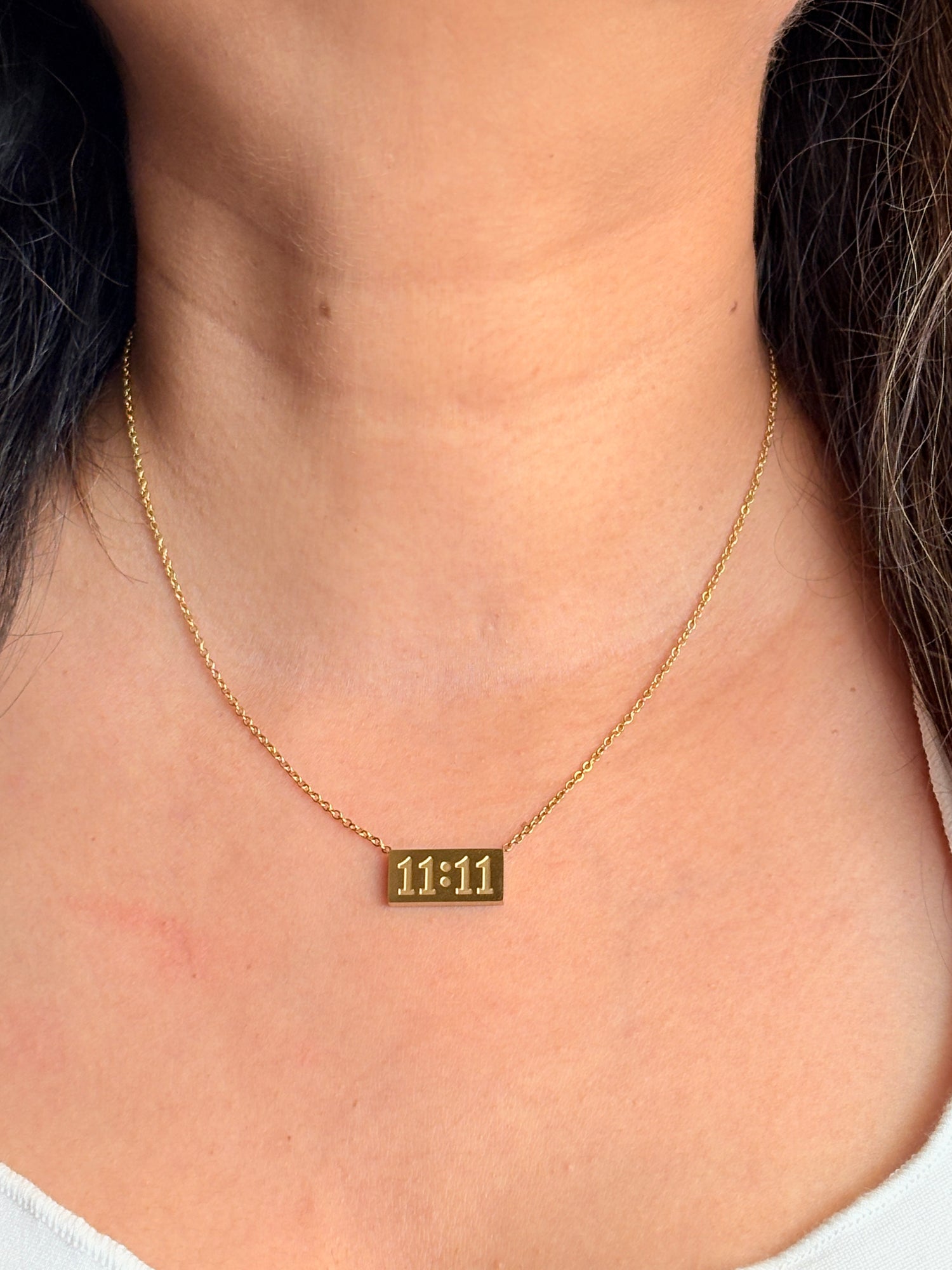 11:11 Necklace - Waterproof, 18k Gold Plated
