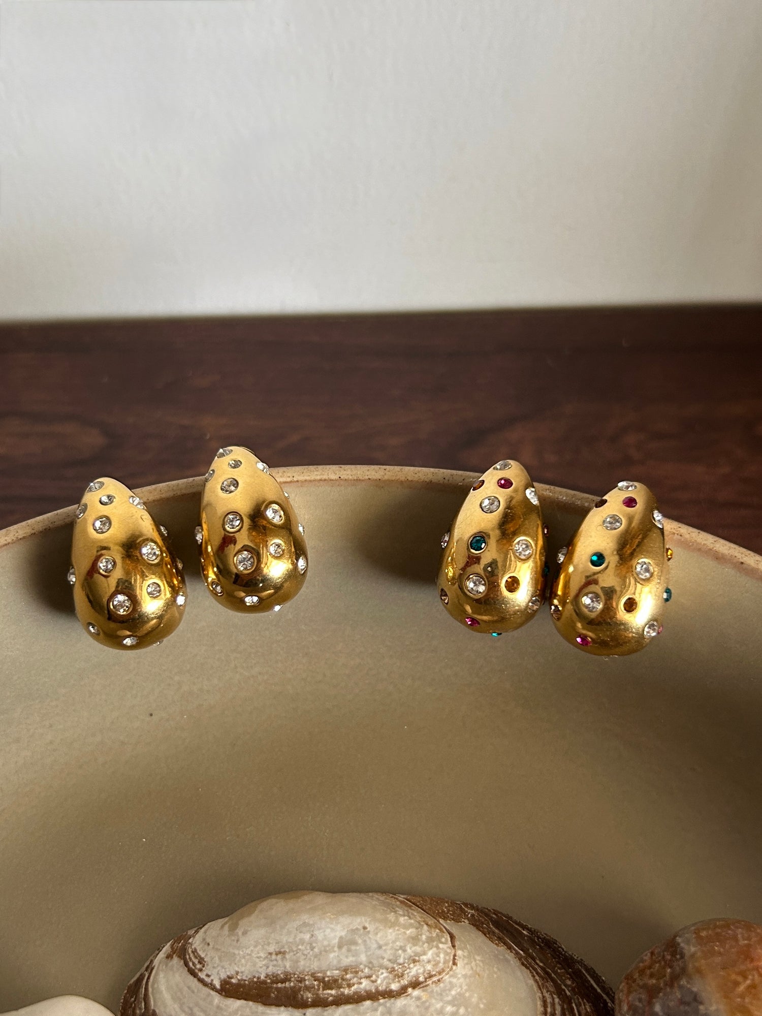 Yami Earrings - Waterproof, 18k Gold Plated