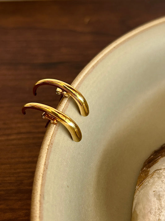 Nopin Earrings - Waterproof, 18k Gold Plated