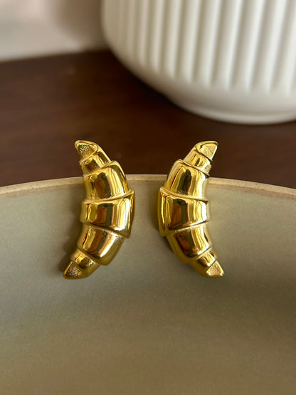 Zela Earrings - Waterproof, 18k Gold Plated