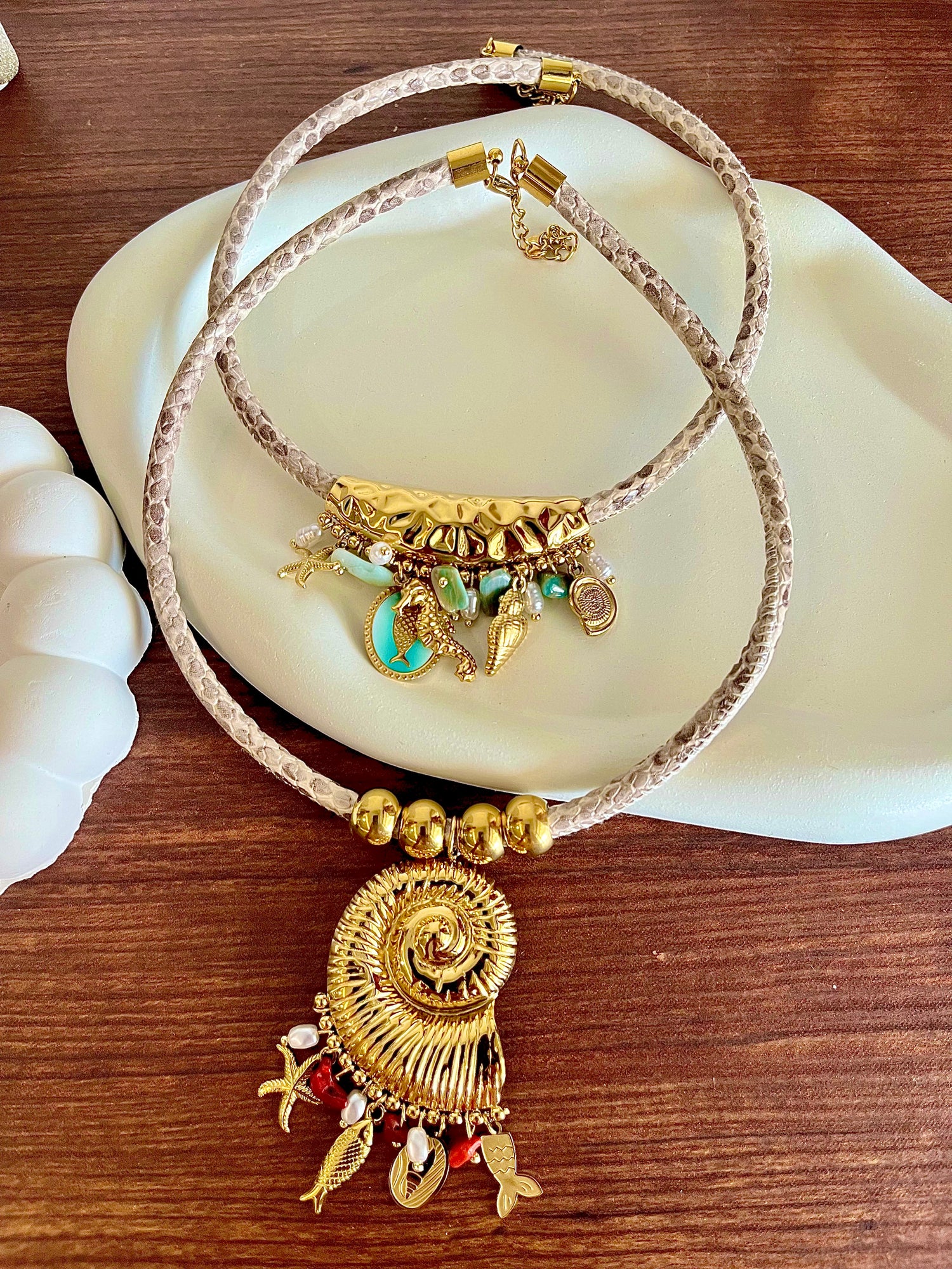 Rajni Necklace - Waterproof, 18k Gold Plated