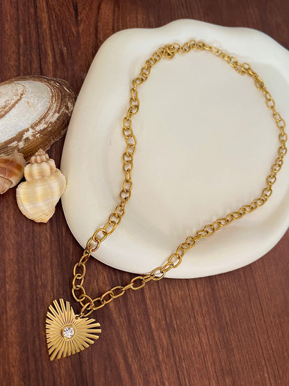 Inya Necklace - Waterproof, 18k Gold Plated