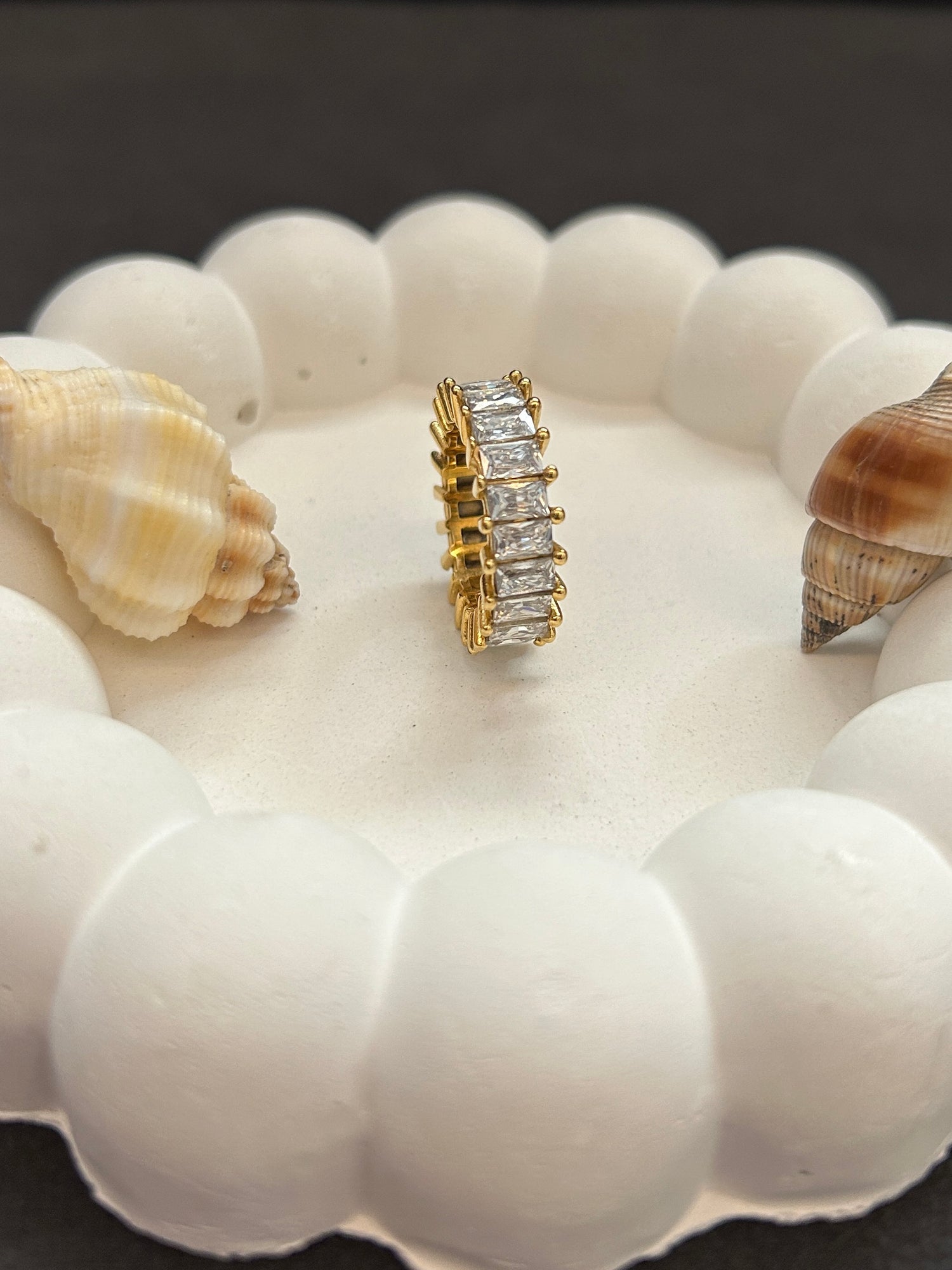 Advait Ring - Waterproof, 18k Gold Plated