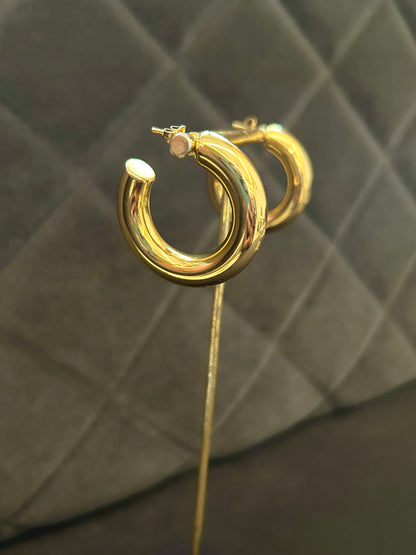 Fily Hoops - Waterproof, 18k Gold Plated