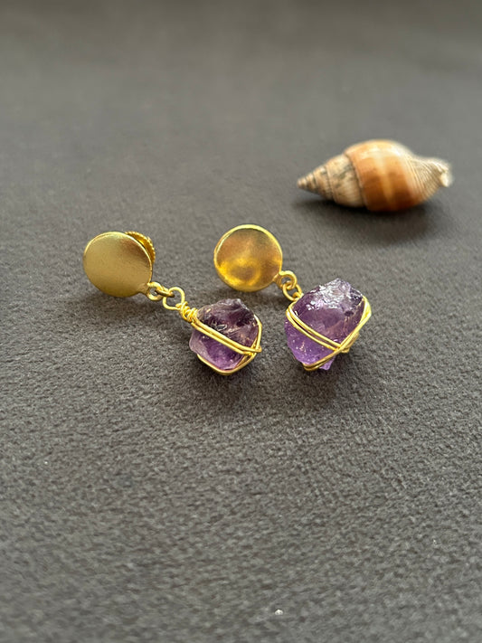 Koya Earrings - 18k Gold Plated, Anti Tarnish