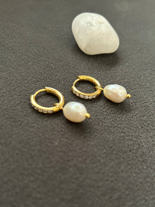 Rita Earrings - Waterproof, 18k Gold Plated