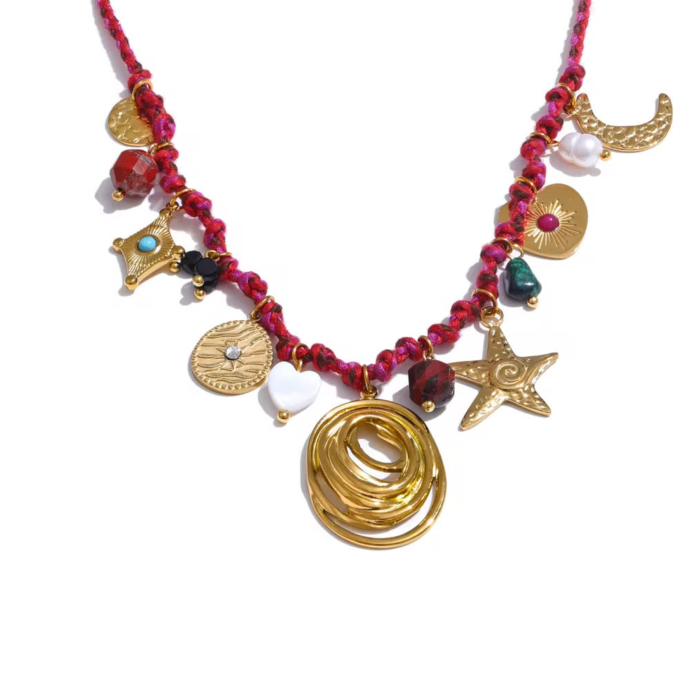 Sula Necklace - Waterproof, 18k Gold Plated