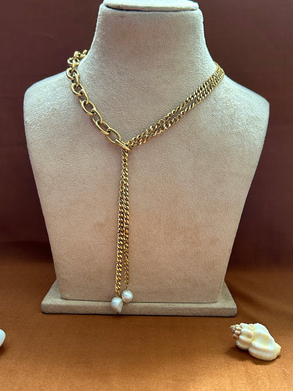 Bae Necklace - Waterproof, 18k Gold Plated