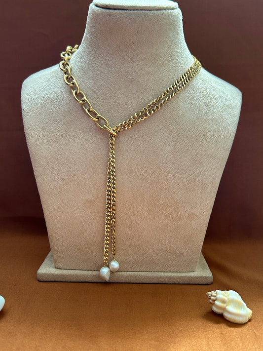 Bae Necklace - Waterproof, 18k Gold Plated