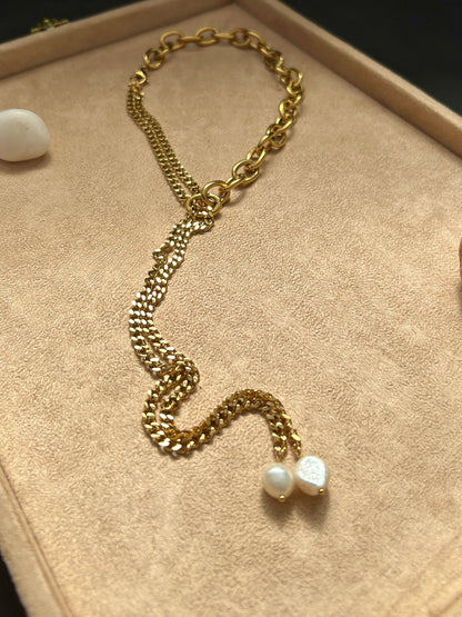 Bae Necklace - Waterproof, 18k Gold Plated