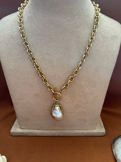 Prina Necklace - Waterproof, 18k Gold Plated
