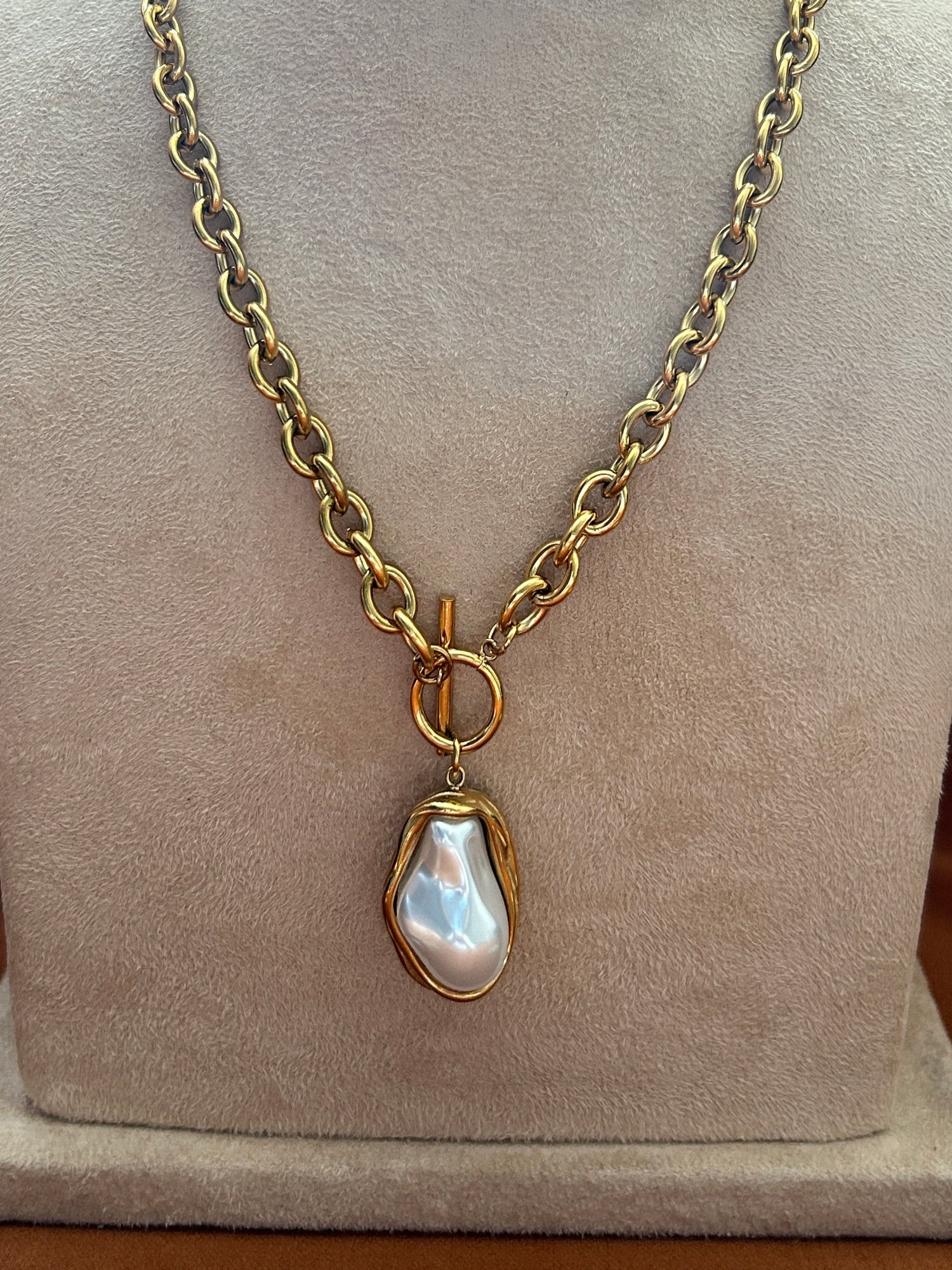 Prina Necklace - Waterproof, 18k Gold Plated