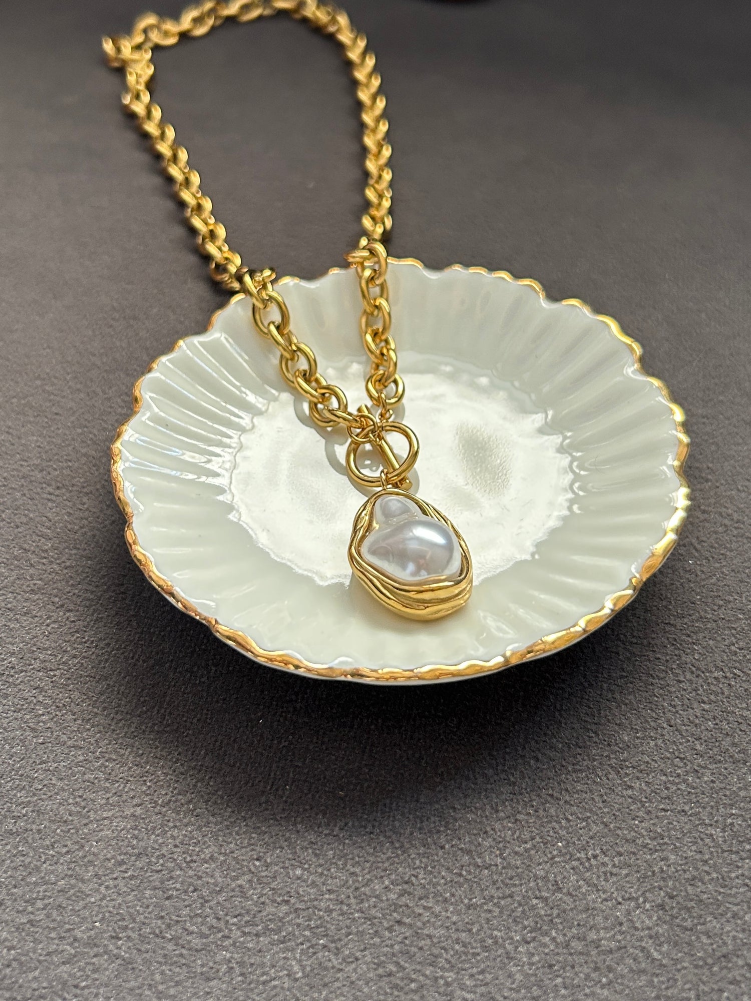 Prina Necklace - Waterproof, 18k Gold Plated