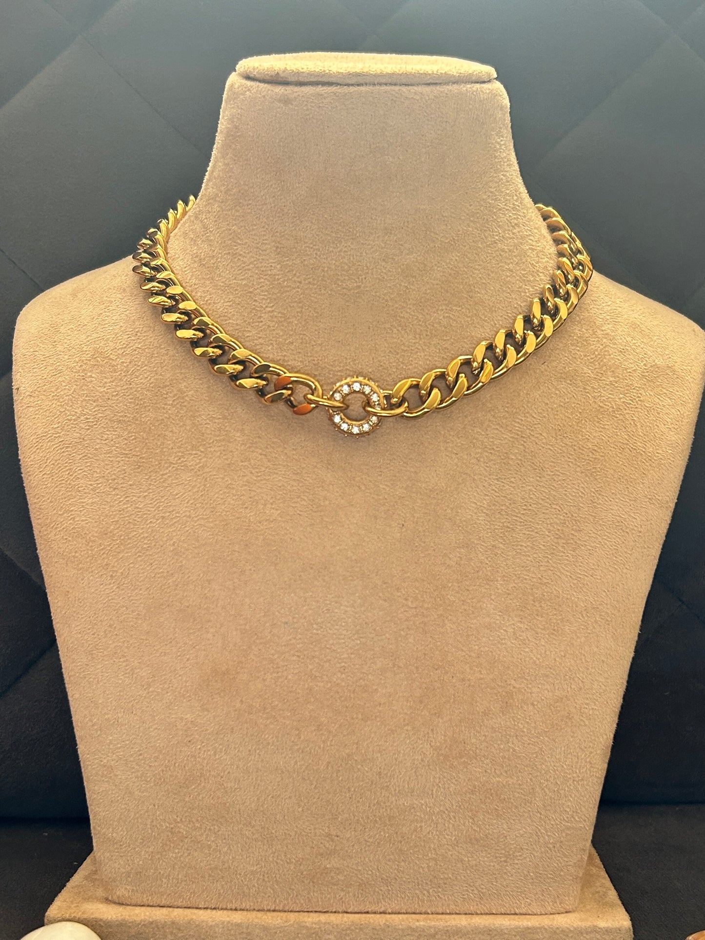 Fro Necklace - Waterproof, 18k Gold Plated