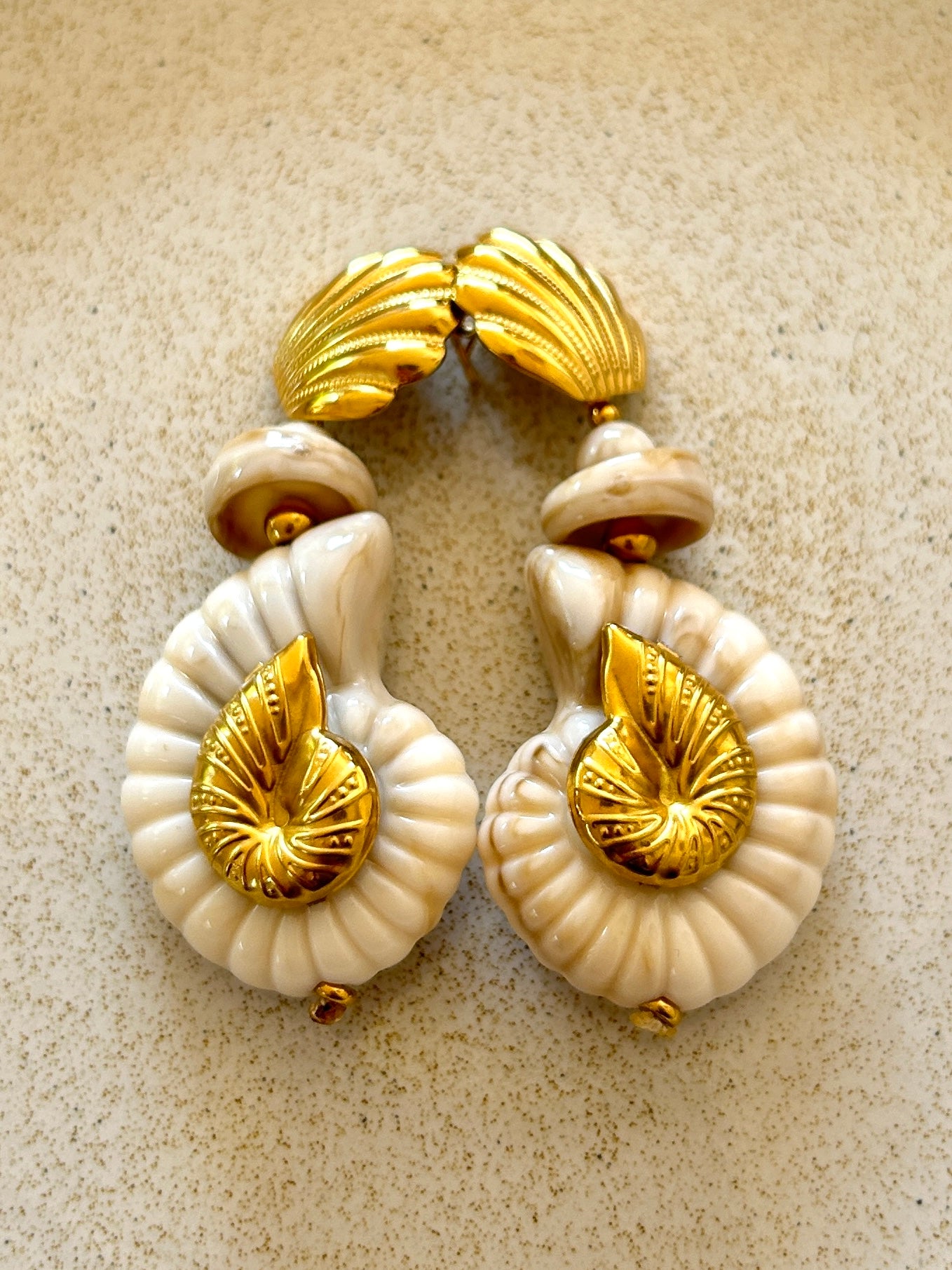 Opal Earrings - Waterproof, 18k Gold Plated