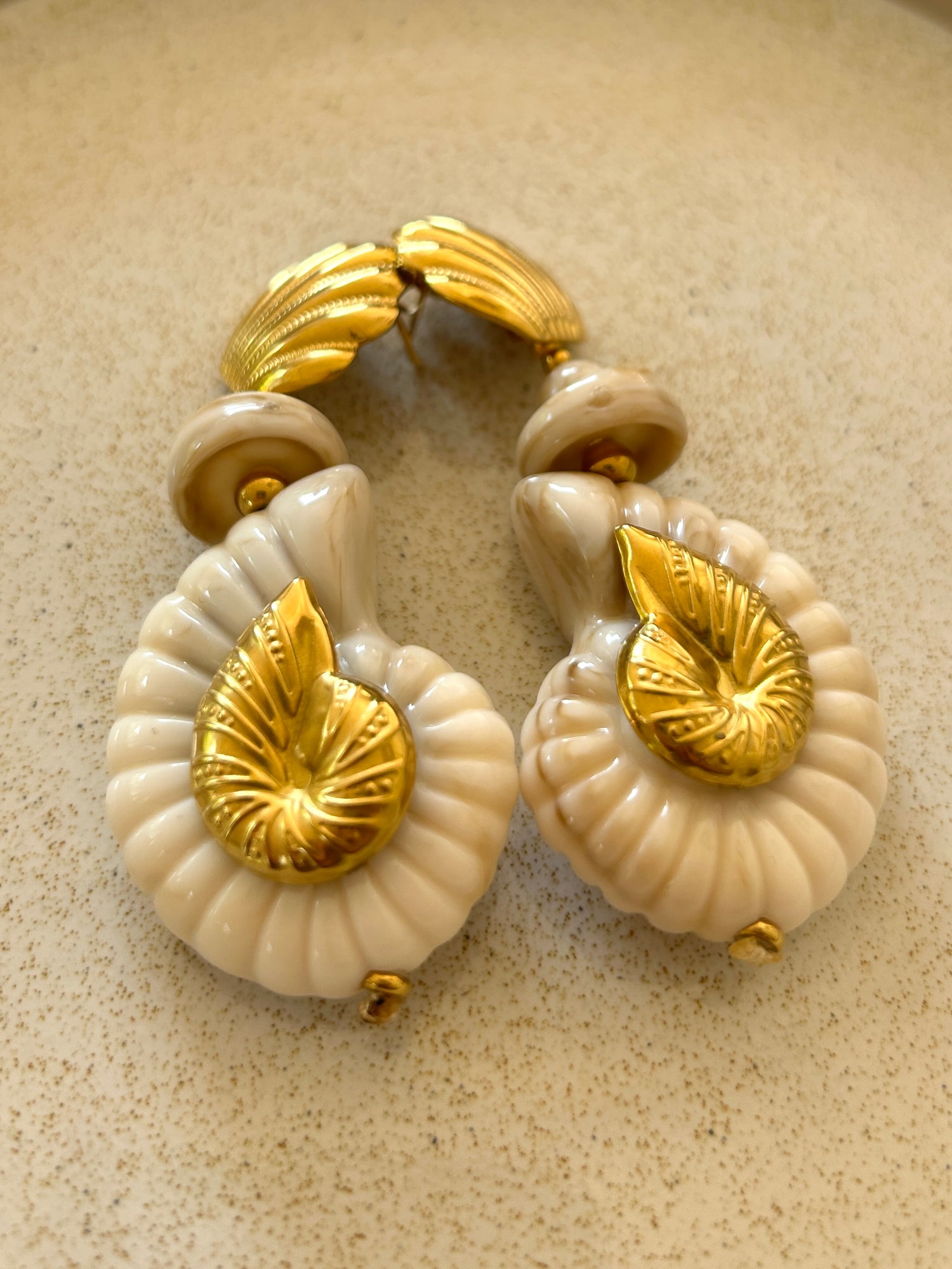 Opal Earrings - Waterproof, 18k Gold Plated