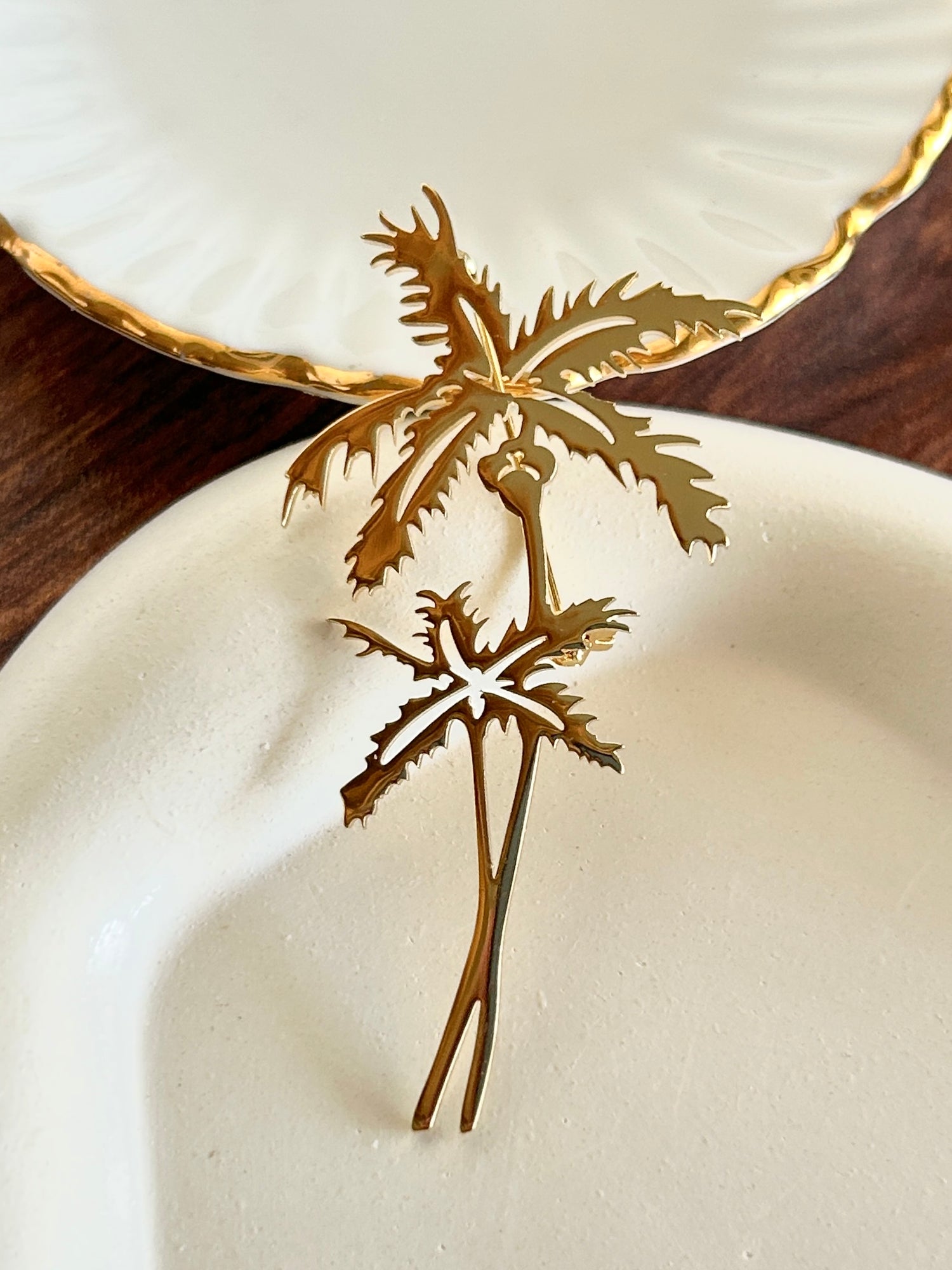 Two Palm Island Brooch