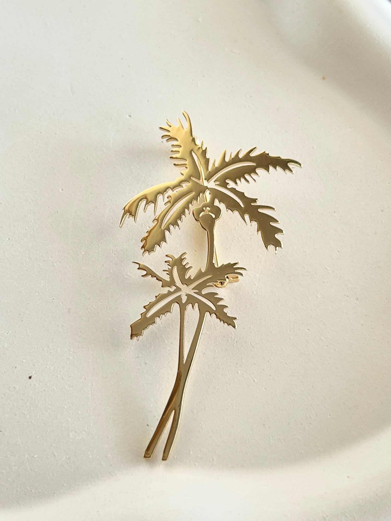 Two Palm Island Brooch
