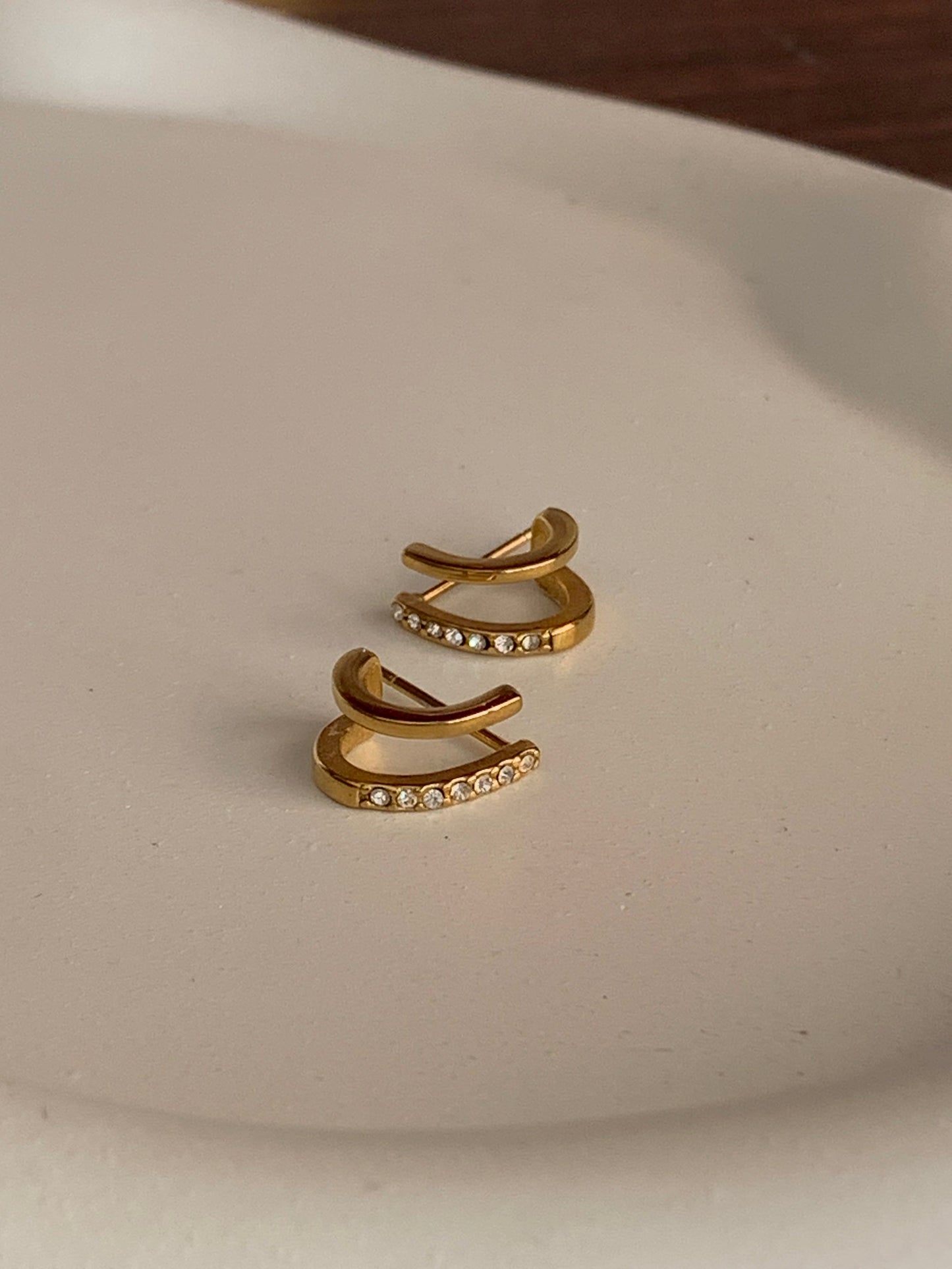 Norah Earrings - Waterproof, 18k Gold Plated