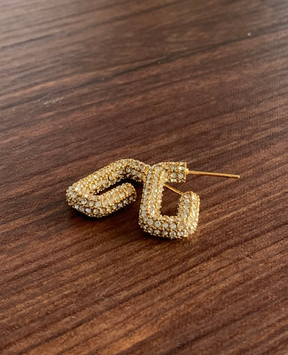Diapa Hoops - Waterproof, 18k Gold Plated