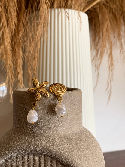 Tarini Earrings - Waterproof, 18k Gold Plated