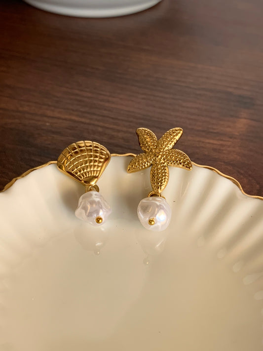 Tarini Earrings - Waterproof, 18k Gold Plated