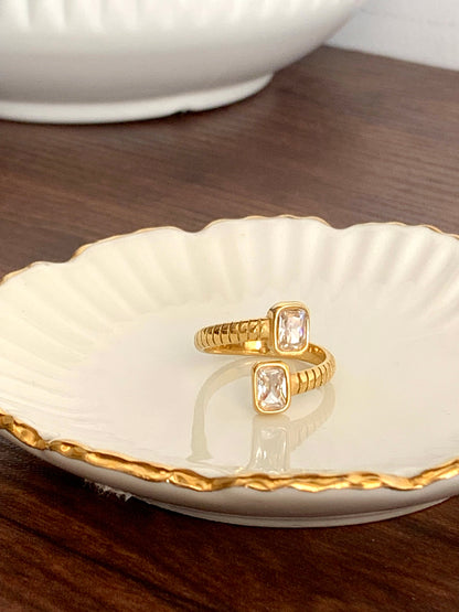 Promise Ring - Waterproof, 18k Gold Plated