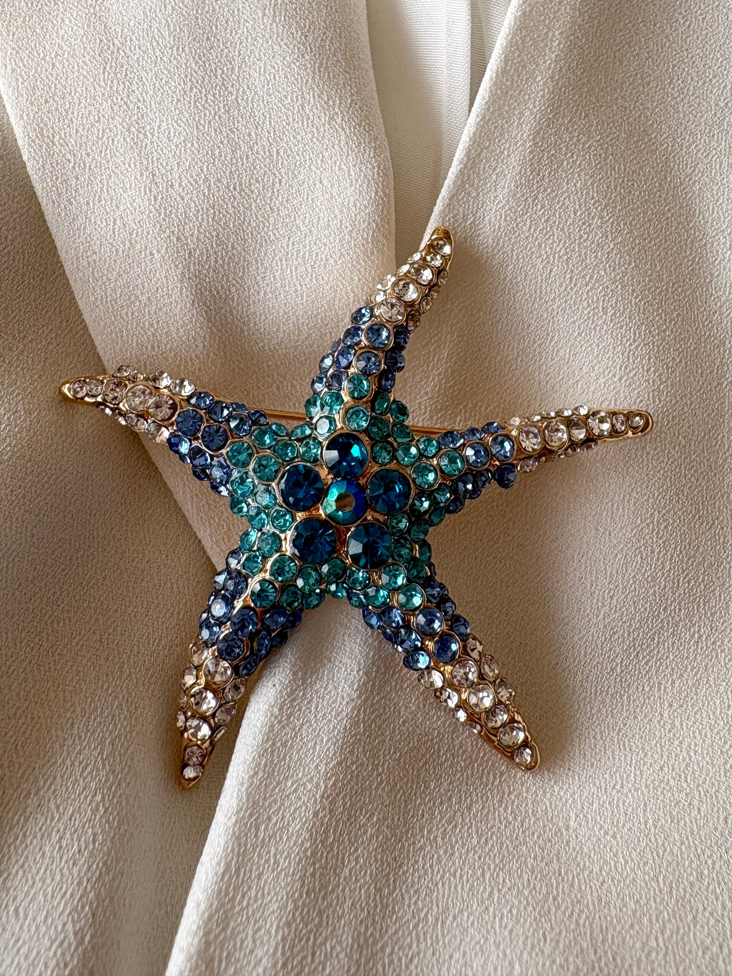 Sea Starfish Brooch