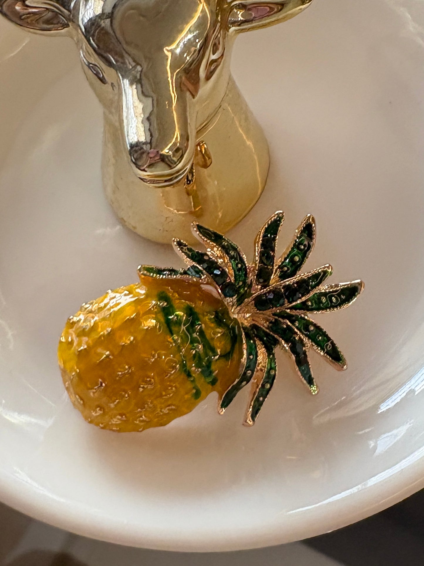 Pineapple Brooch