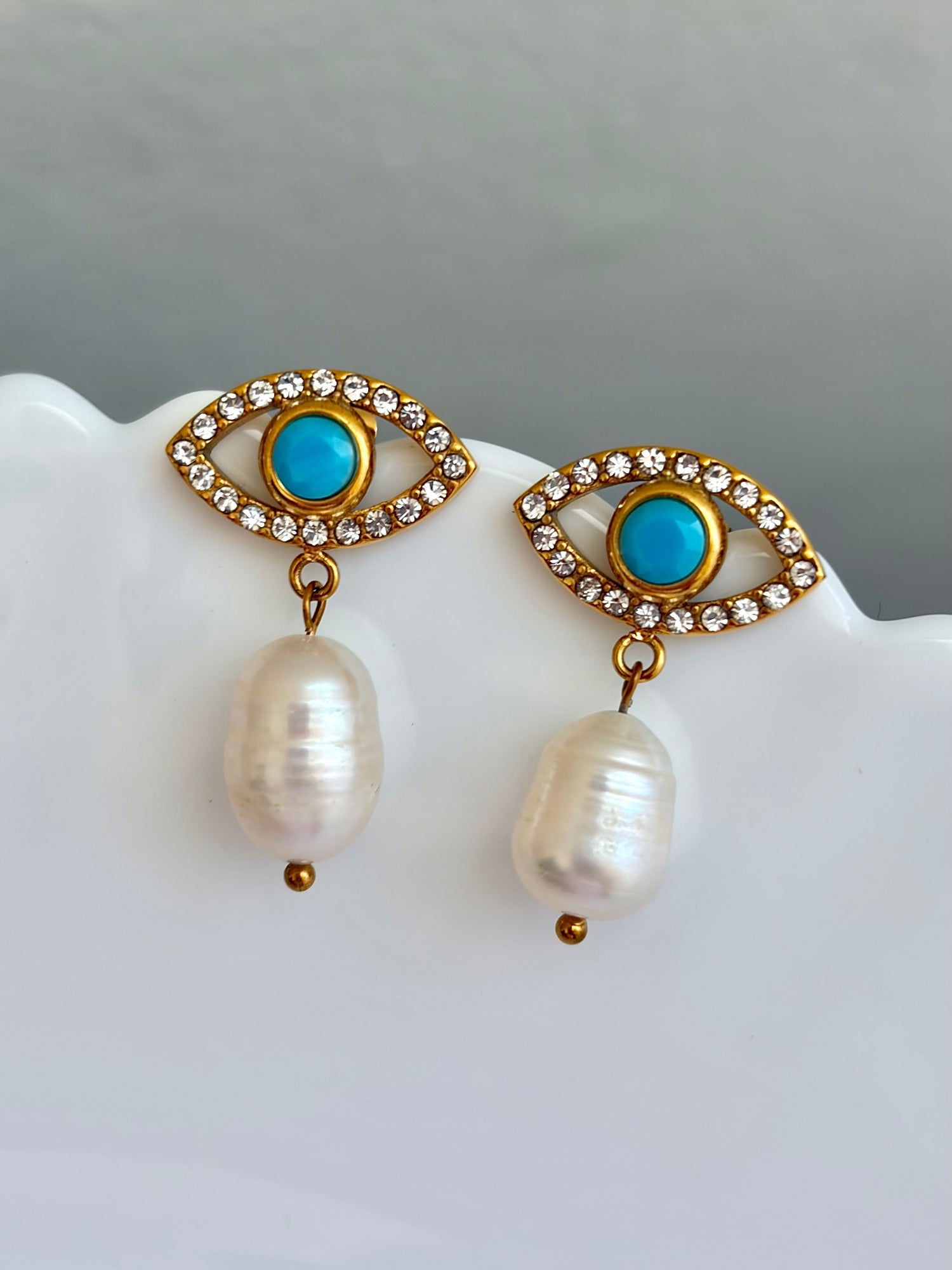 Nitya Earrings - Waterproof, 18k Gold Plated