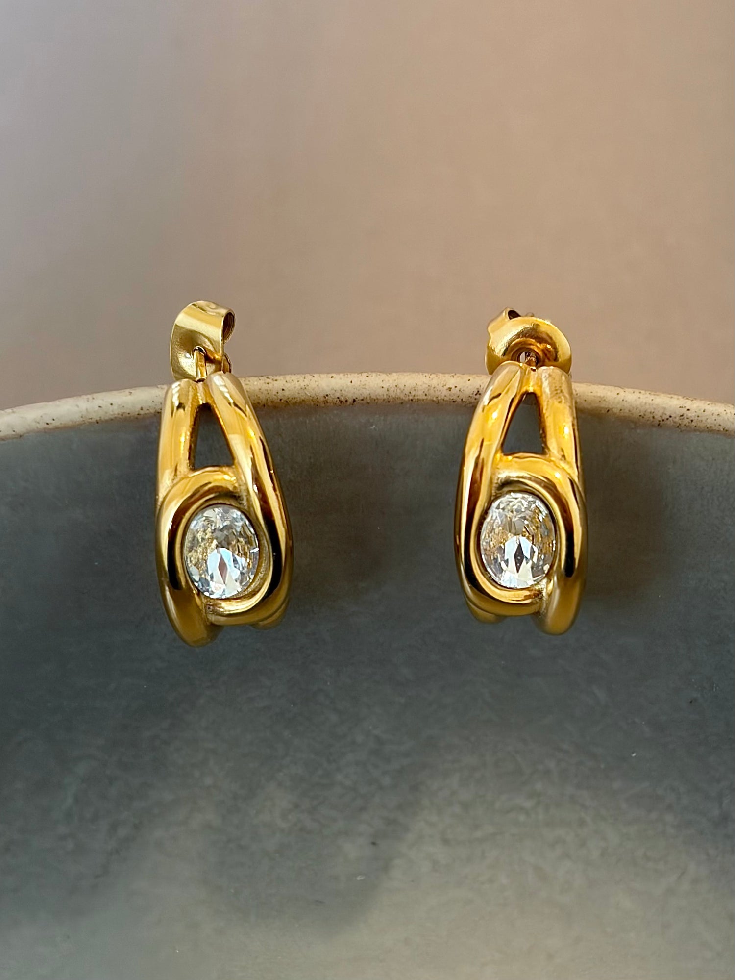Tara Earrings - Waterproof, 18k Gold Plated