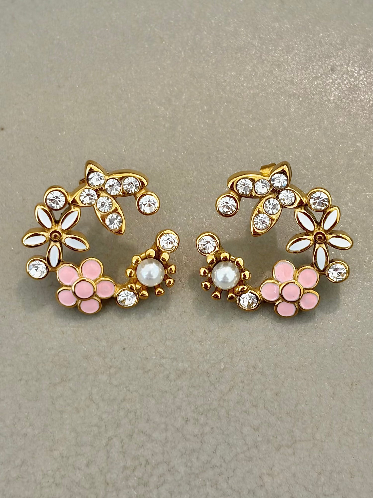 Bloom Earrings - Waterproof, 18k Gold Plated