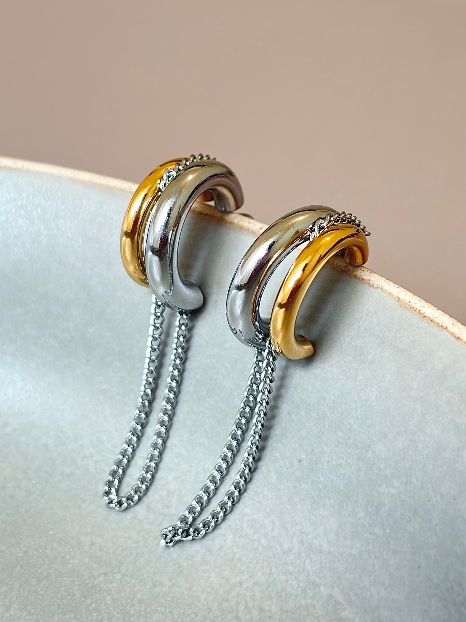 Vihana Earrings - Waterproof, 18k Gold Plated