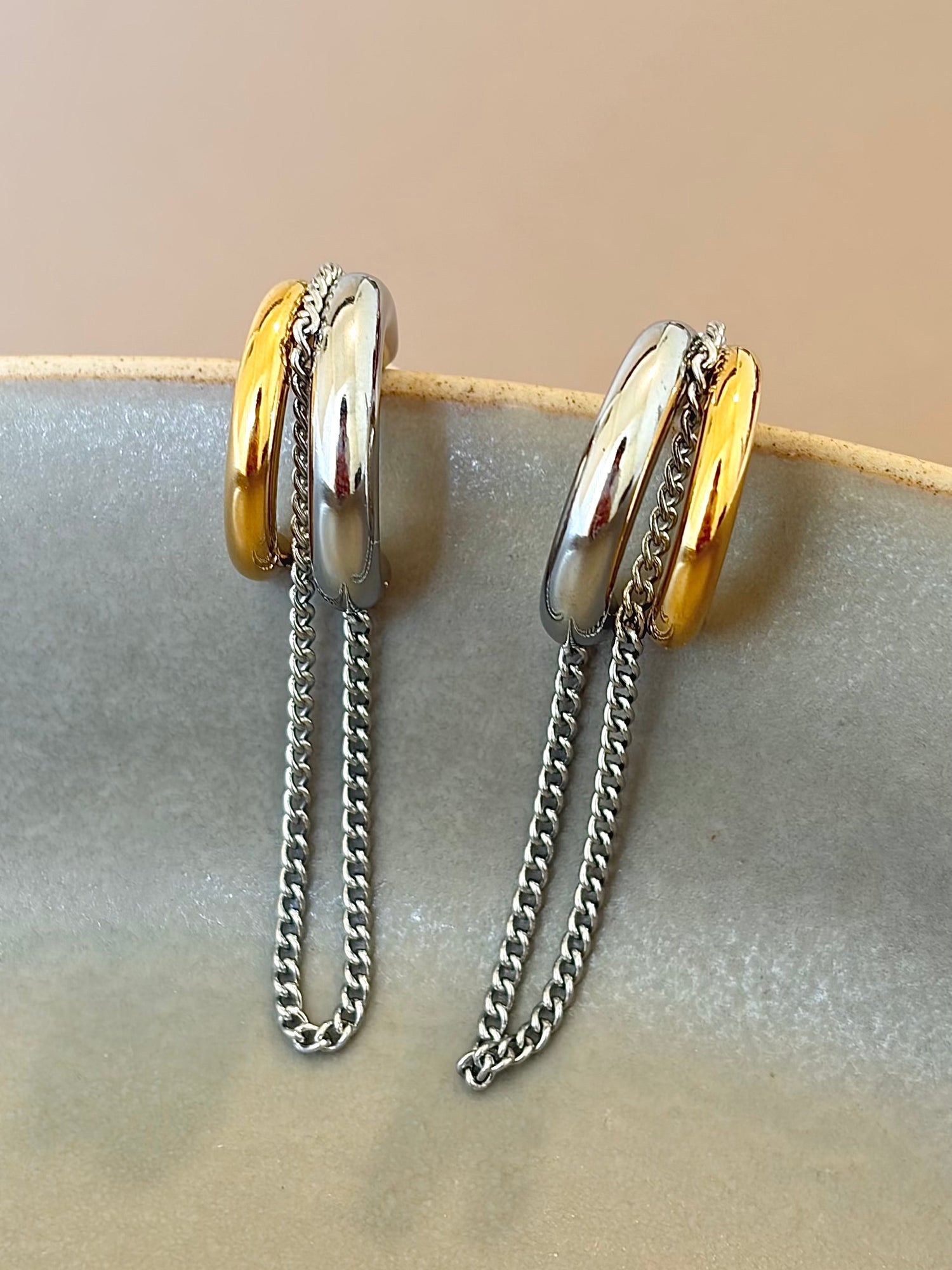 Vihana Earrings - Waterproof, 18k Gold Plated