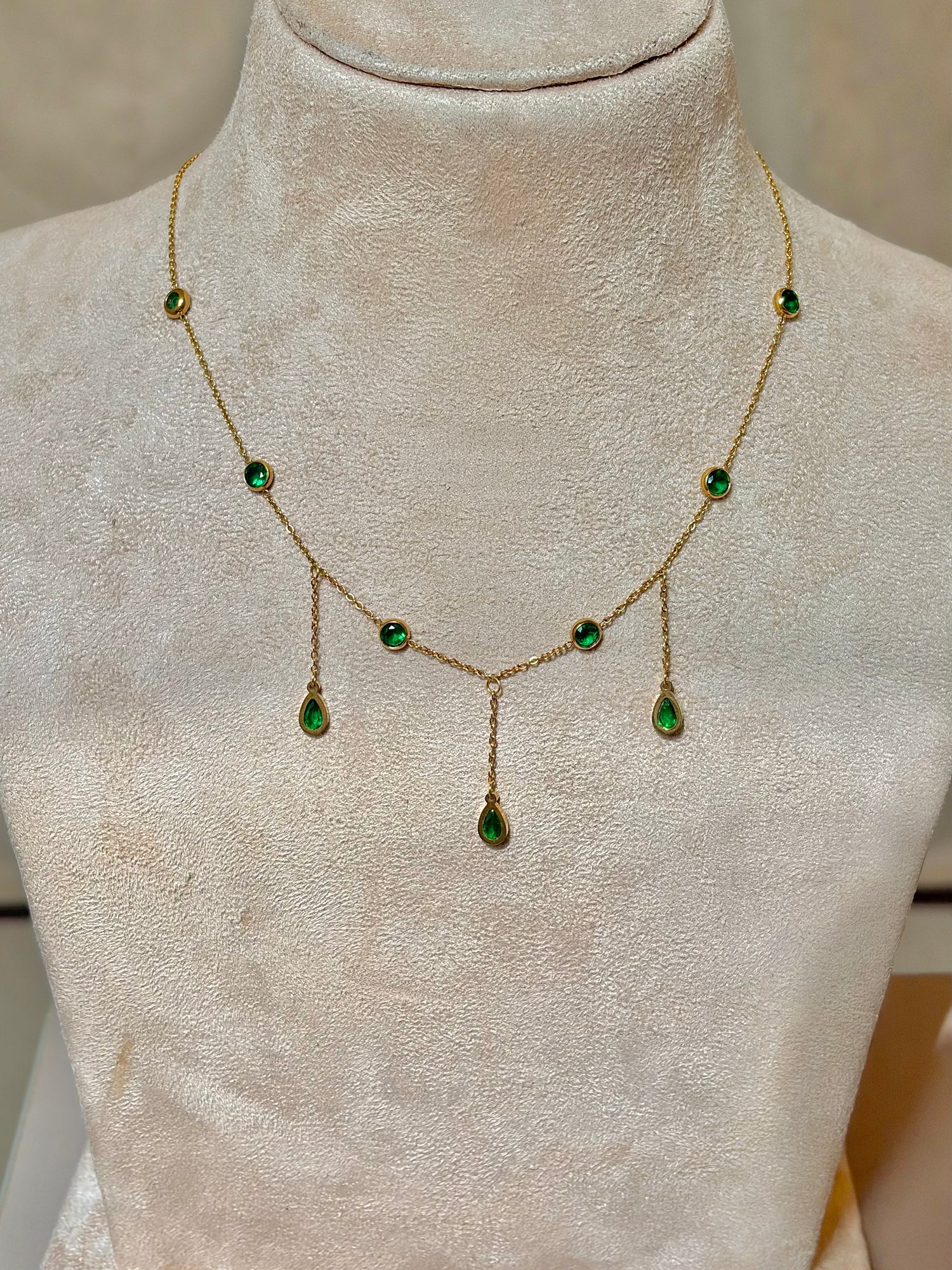 Riha Necklace - Waterproof, 18k Gold Plated
