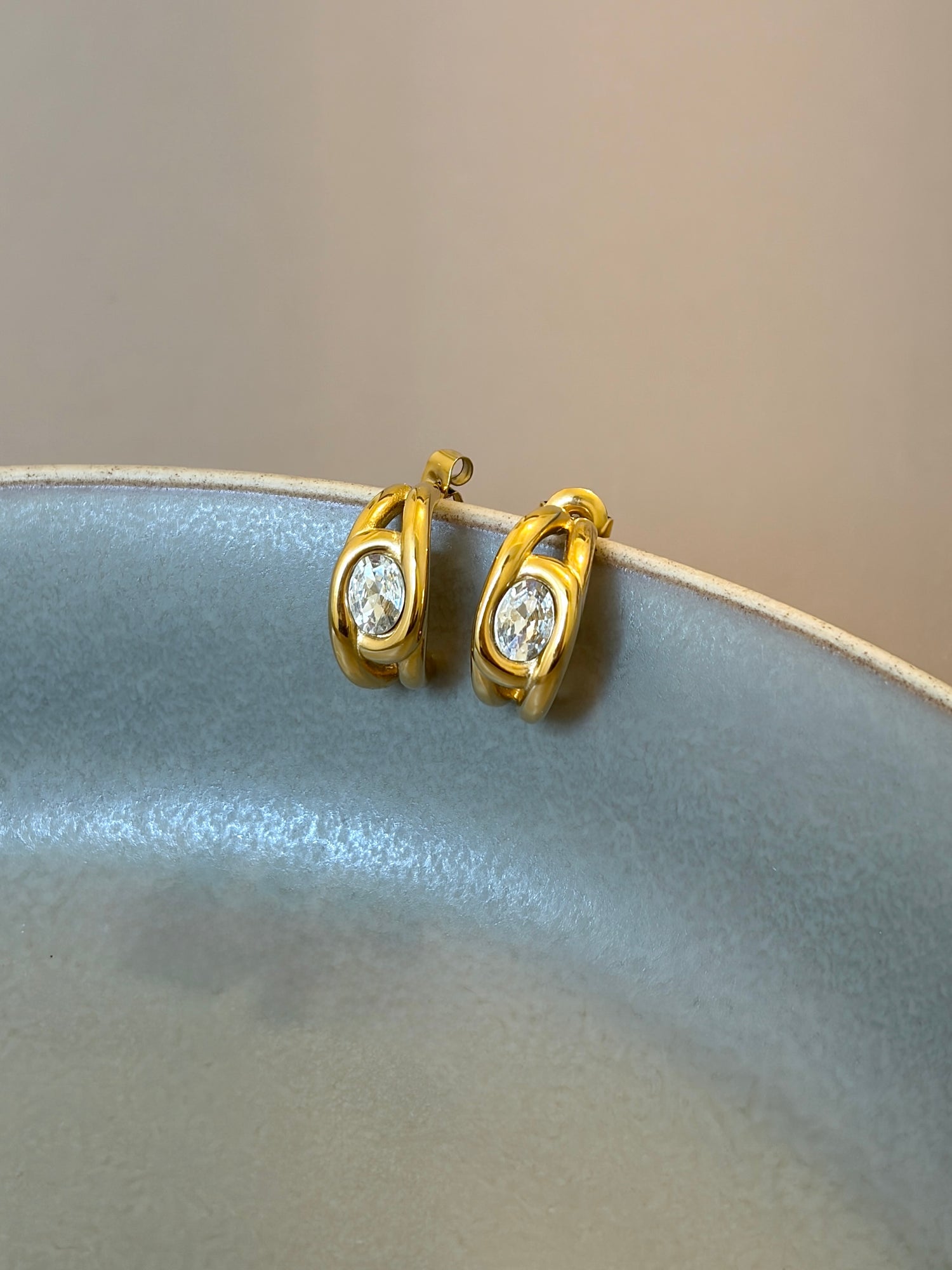 Tara Earrings - Waterproof, 18k Gold Plated