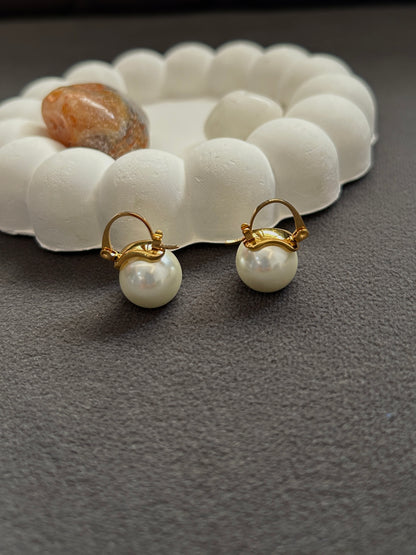 Perol Earrings - Waterproof, 18k Gold Plated