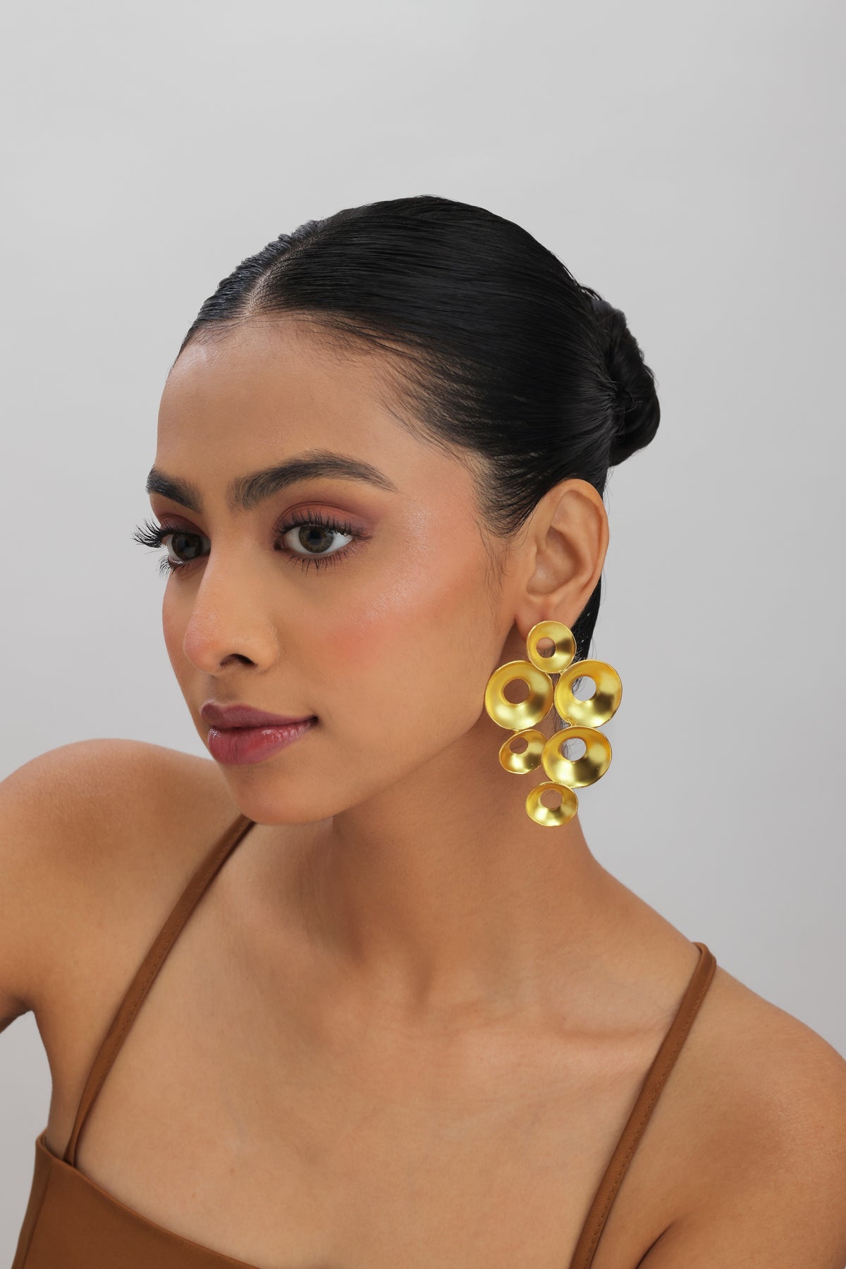 Honeycomb Statement Earrings