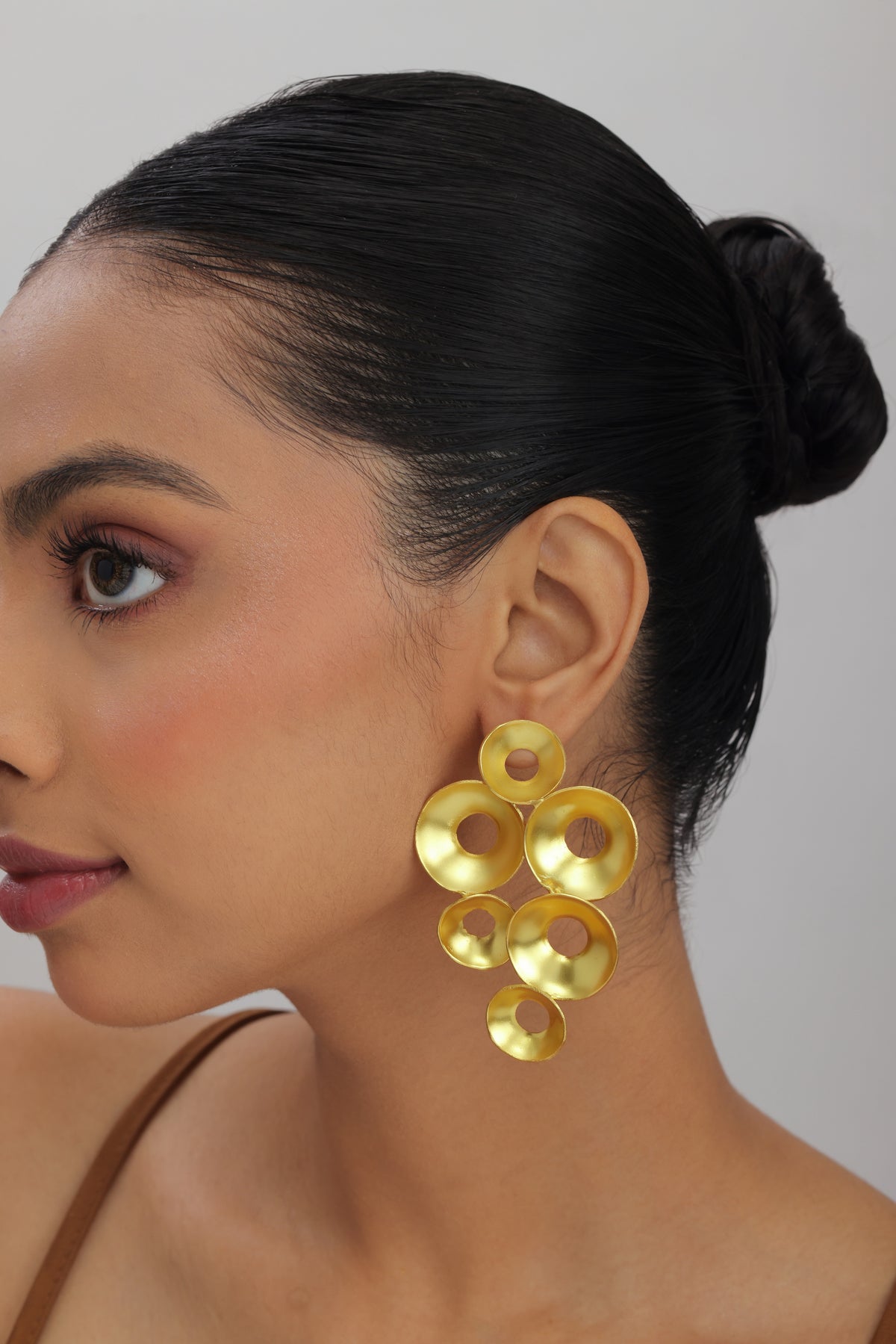 Honeycomb Statement Earrings