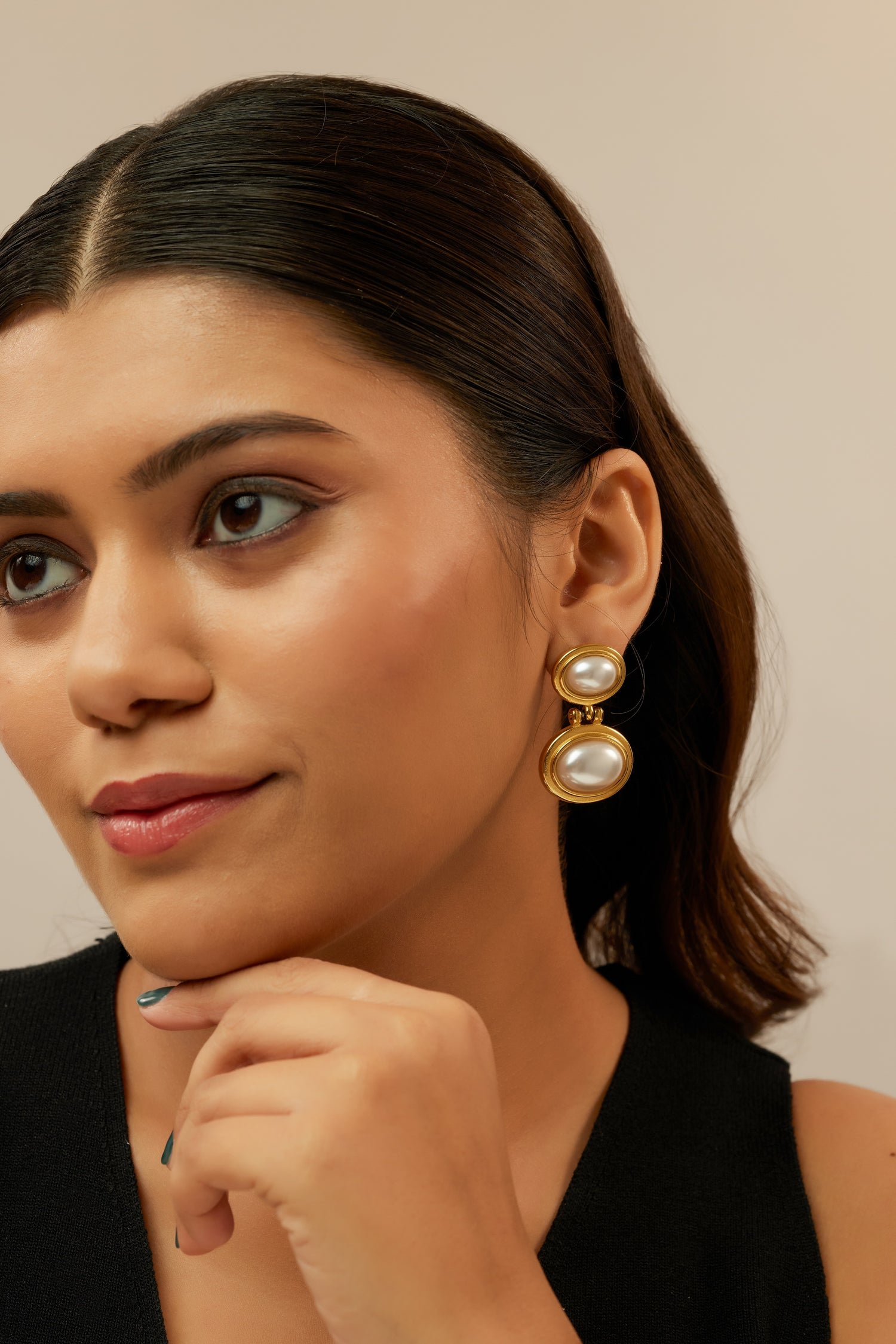 Halo Earrings - Waterproof, 18k Gold Plated