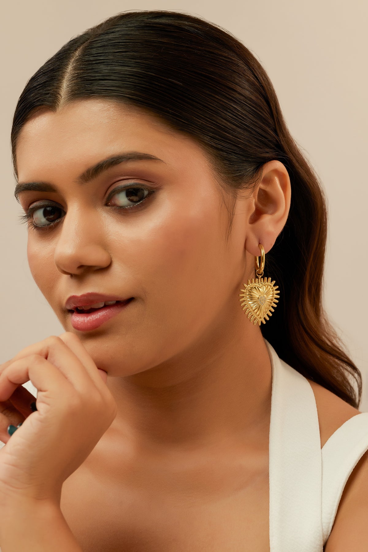 Aura Earrings - Waterproof, 18k Gold Plated
