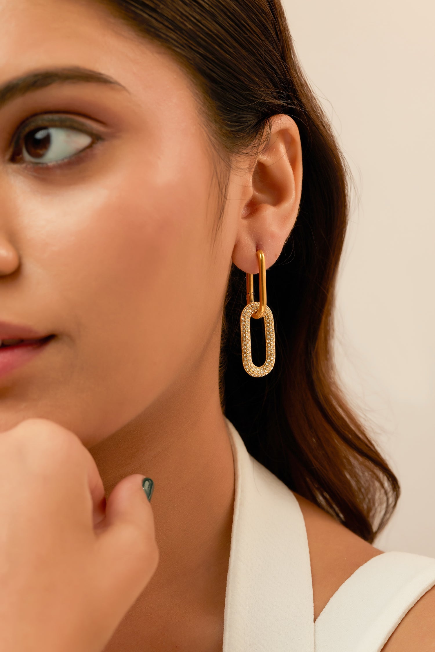 Shanaya Earrings - Waterproof, 18k Gold Plated